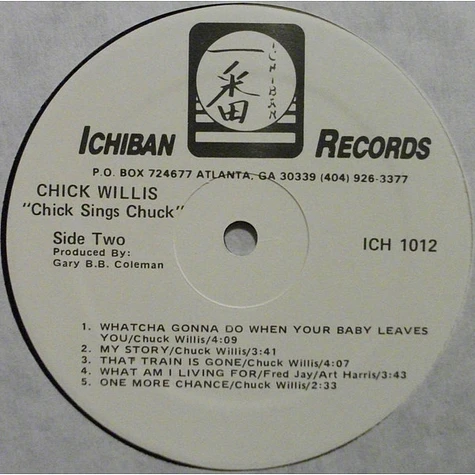 Chick Willis - Chick Sings Chuck