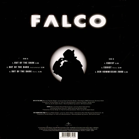 Falco - Out Of The Dark Glow In The Dark Transparent