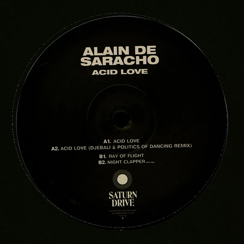 Alain De Saracho - Acid Love