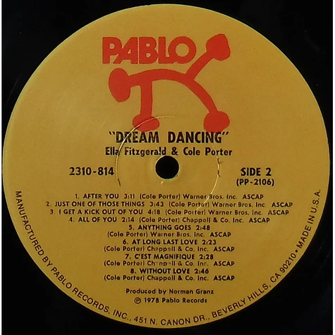 Ella Fitzgerald & Cole Porter - Dream Dancing
