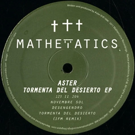 Aster - Tormenta Del Desierto EP