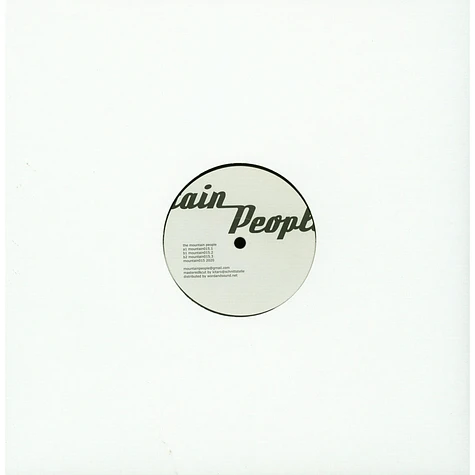 Mountain People, The - Mountain 015 Mountain People, The - Mountain 015