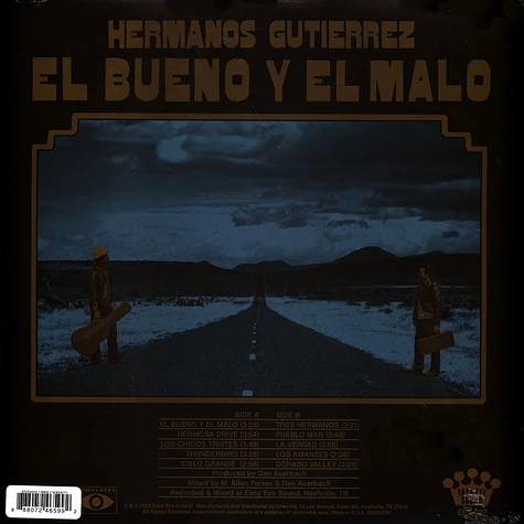 Hermanos Gutiérrez - El Bueno Y El Malo Serenity Opaque Blue Vinyl Edition