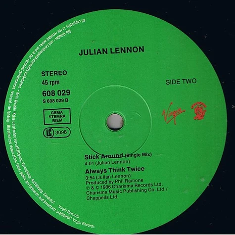 Julian Lennon - Stick Around