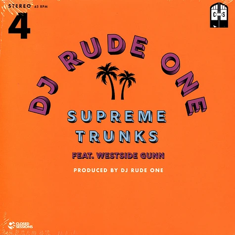 DJ Rude One - Supreme Trunks Feat. Westside Gunn