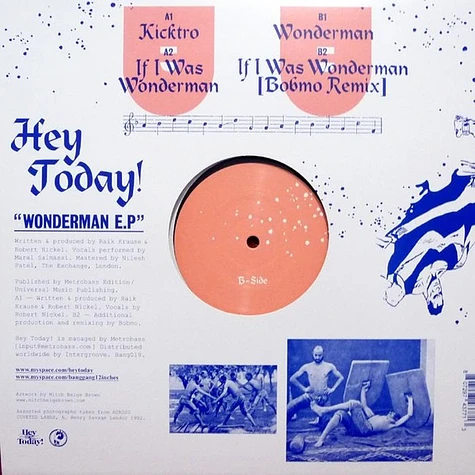 Hey Today! - Wonderman E.P