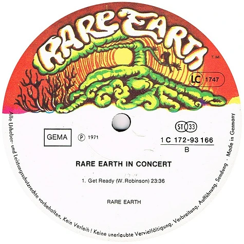 Rare Earth - Rare Earth In Concert
