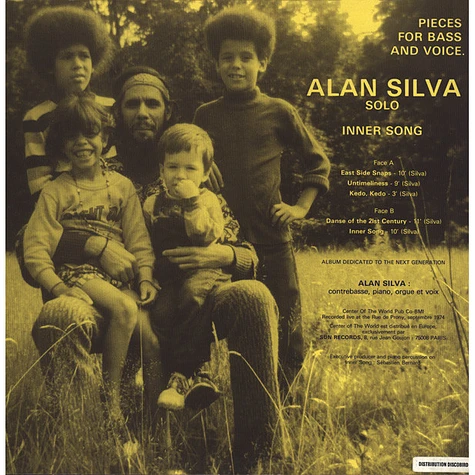 Alan Silva - Inner Song - Pieces For Bass And Voice