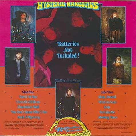 Hysteric Narcotics - Batteries Not Included!