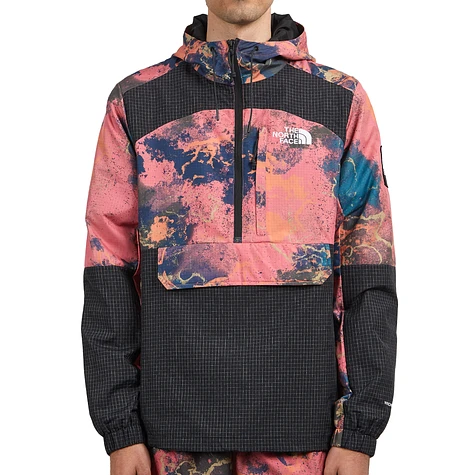Anorak HHV - AOP Convin Pink North Distort The Tnf | Face Print) (Cosmo