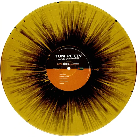 Tom Petty & The Heartbreakers - Live 1991 At The Oakland Coliseum Gold/Black Splatter Vinyl Edition