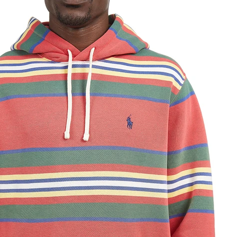 Ralph lauren striped on sale hoodie