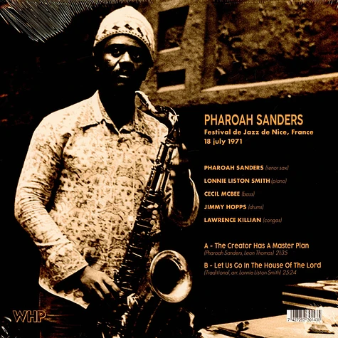 Pharoah Sanders - Pharoah Sanders Live At Oyster Club Nice 1971