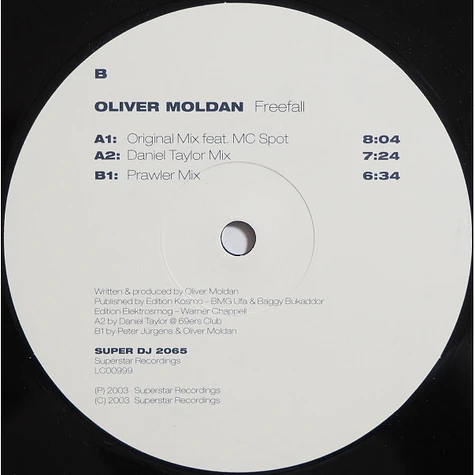 Oliver Moldan - Freefall