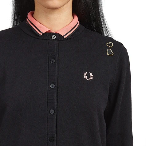 Fred Perry x Amy Winehouse Foundation - Button-Though Cardigan