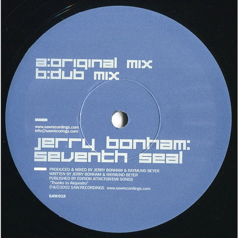 Jerry Bonham - Seventh Seal