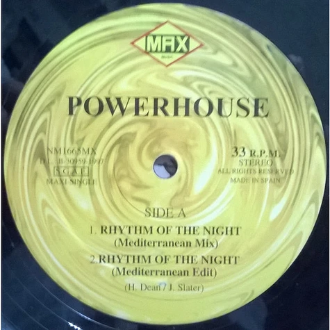Powerhouse - Rhythm Of The Night