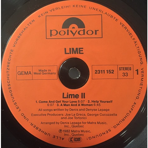 Lime - Lime II