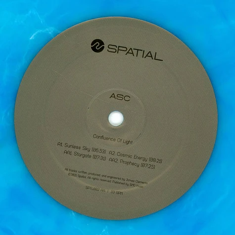 ASC - Confluence Of Light Blue Marbled Vinyl Edition