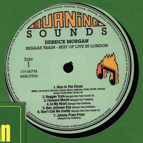 Derrick Morgan - Reggae Train