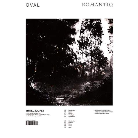 Oval - Romantiq Black Vinyl Edition