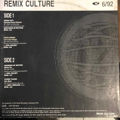 V.A. - Remix Culture 6/92