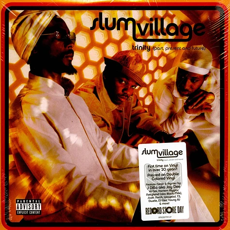 Slum Village - Trinity (Past, Present And Future) Record Store Day 2023 Canary Yellow & Tangerine Vinyl Edition