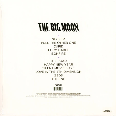 The Big Moon - Love In The 4th Dimension Record Store Day 2023 Mint Green Vinyl Edition