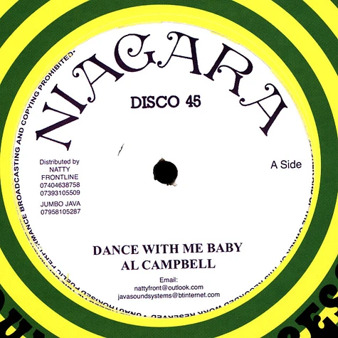 Al Campbell / Freddie Mckay - Dance With Me Baby / Lonely Man