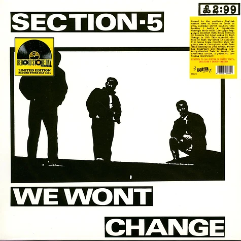 Section 5 - We Won't Change Record Store Day 2023 White Vinyl Edition