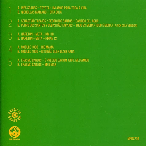 V.A. - Brazil 45 Volume 4 Compiled By Mike D Of Beastie Boys 7" Boxset Record Store Day 2023 Edition