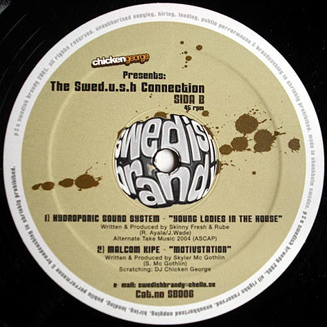 V.A. - DJ Chicken George Presents: The Swed.u.s.h Connection