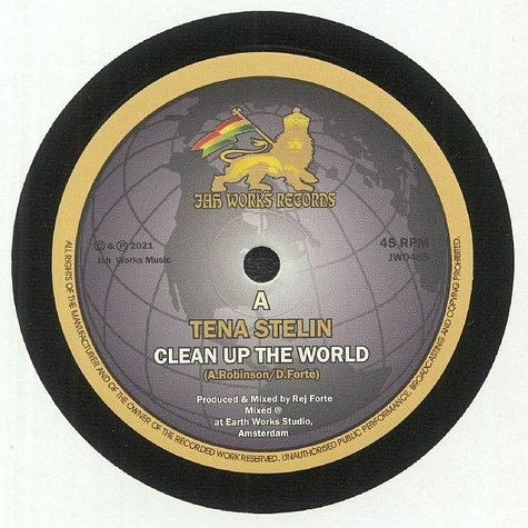 Tena Stelin / Jah Rej - Clean Up The World
