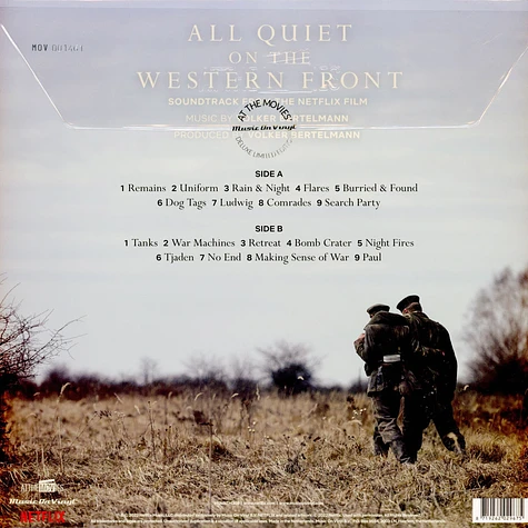 V.A. - OST All Quiet On The Western / Im Westen Nichts Neues Front Smoke Colored Vinyl Edition