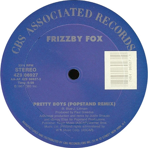 Frizzby Fox - Pretty Boys