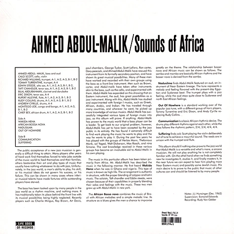 Ahmed Abdul-Malik - Sounds Of Africa