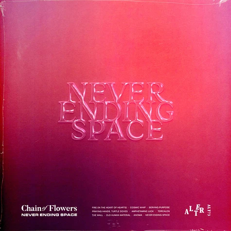 Chain Of Flowers - Never Ending Space Transparent Light Blue Vinyl Edition