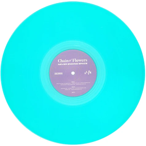 Chain Of Flowers - Never Ending Space Transparent Light Blue Vinyl Edition