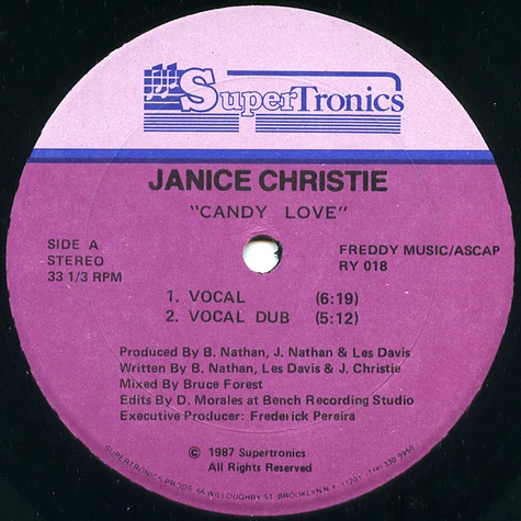 Janice Christie - Candy Love