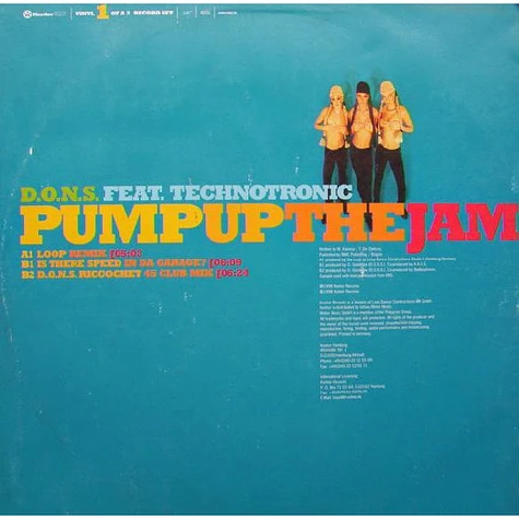 D.O.N.S. Feat. Technotronic - Pump Up The Jam