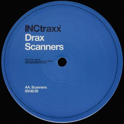 Drax - Blue Sun / Scanners