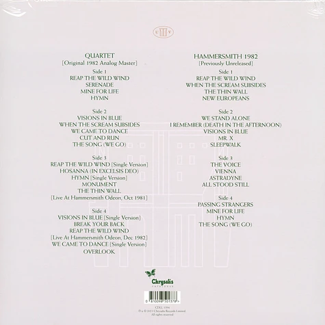 Ultravox - Quartet Deluxe Edition