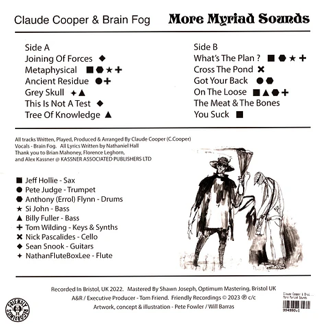 Claude Cooper & Brain Fog - More Myriad Sounds