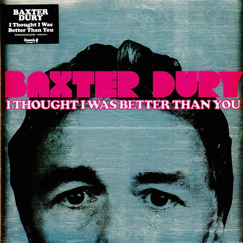 Baxter Dury - I Thought I Was Better Than You Black Vinyl Edition