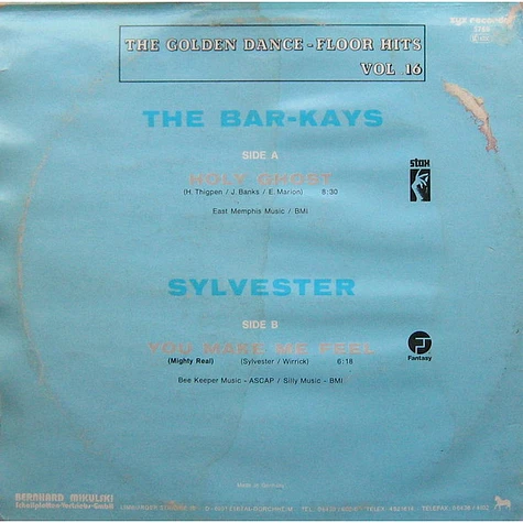 Bar-Kays / Sylvester - Holy Ghost / You Make Me Feel (Mighty Real)