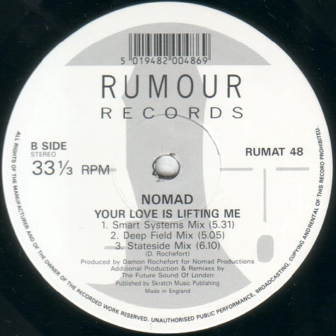 Nomad - Your Love Is Lifting Me