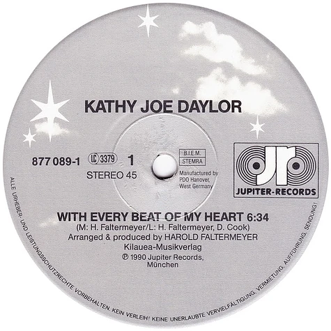 Kathy Joe Daylor - With Every Beat Of My Heart