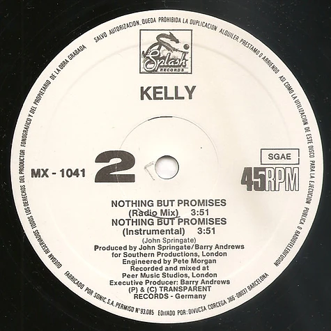 Kelly Wilde - Nothing But Promises