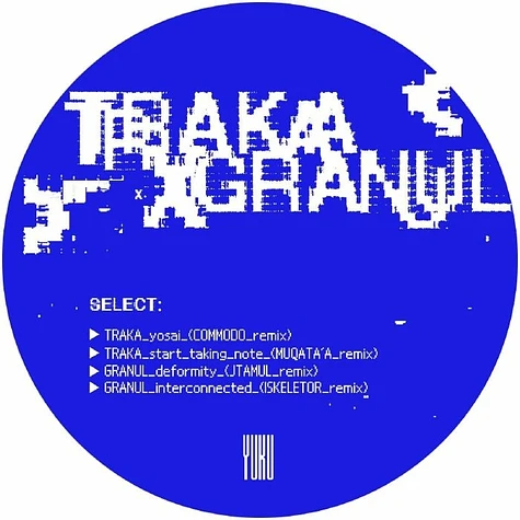 Traka / Granul - Contexts 01 Blue Vinyl Edition