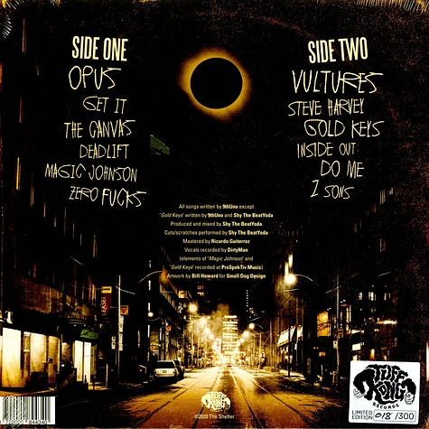 The Shelter (9th Uno & Shy The Beat Yoda) - Opus Yellow Vinyl Edition